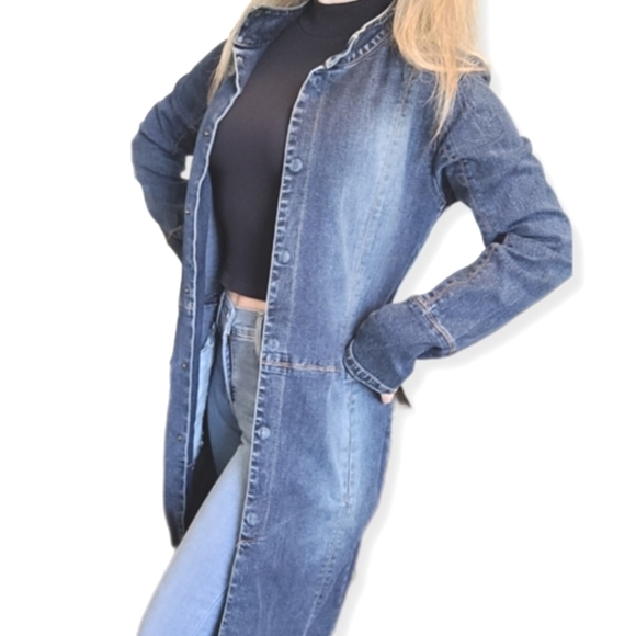 ANNEX Vintage 3/4 Jean Coat Size 6 - Picture 2 of 9